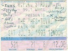 tags: The Posies, Velocity Girl, Matthew Sweet, X, Tanya Donelly, INXS, Iggy Pop, Ned's Atomic Dustbin, Washington, D.C., United States, Ticket, RFK Stadium - HFStival on Jul 3, 1993 [551-small]