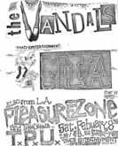 The Vandals / M.I.A. (punk band) / Pleasure Zone / T.P.U. on Feb 8, 1986 [808-small]