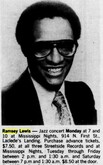 Ramsey Lewis on Jul 21, 1980 [909-small]