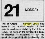Ramsey Lewis on Jul 21, 1980 [911-small]
