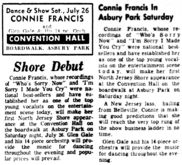Connie francis / Glen Gale on Jul 26, 1958 [524-small]