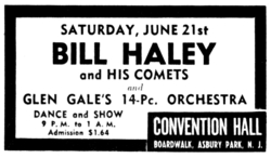 Bill Haley & His Comets / Glen Gale on Jun 21, 1958 [527-small]
