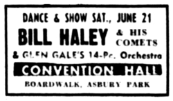 Bill Haley & His Comets / Glen Gale on Jun 21, 1958 [535-small]