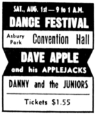 Dave Apple And HIs Applejacks / Danny and the juniors on Aug 1, 1959 [550-small]