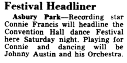 Connie francis / Johnny Austin on Aug 8, 1959 [562-small]