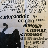 Curl Up and Die / Ed Gein / Animosity / Cannae / Still Life Projecter on Aug 29, 2005 [612-small]
