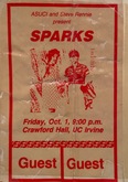 Sparks / The Tan on Oct 1, 1982 [738-small]