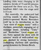 Burning Spear / Natty / Mystic Revealers on Apr 10, 1994 [889-small]