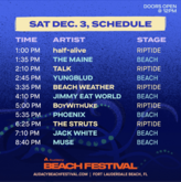 Audacy Beach Festival  on Dec 3, 2022 [301-small]