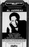 Al Jarreau / Randy Crawford on Aug 9, 1981 [335-small]