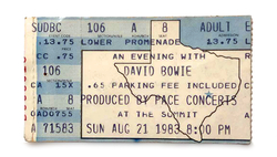 David Bowie on Aug 21, 1983 [357-small]