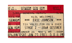 Eric Johnson on Jun 27, 1987 [401-small]