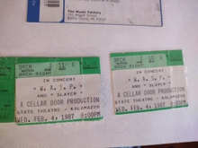 wasp / Slayer / Raven on Feb 4, 1987 [486-small]