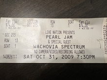 Pearl Jam / Bad Religion on Oct 31, 2009 [667-small]