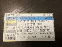 "Ozzfest" / Ozzy Osbourne / Rob Zombie / System of a Down / P.O.D. on Jul 26, 2002 [676-small]