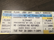 Fear Factory / Full Blown Chaos / Chimaira / Slipknot on Mar 30, 2004 [689-small]