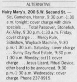 Sunny Day Real Estate on Oct 11, 1993 [859-small]