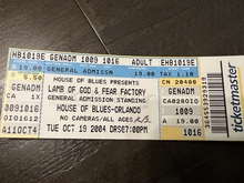 Fear Factory / Lamb of God / Throwdown / Children of Bodom on Oct 19, 2004 [964-small]