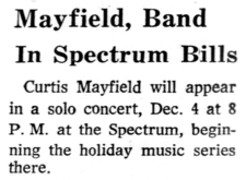 curtis mayfield / The Persuasions / Dick Gregory on Dec 4, 1971 [067-small]