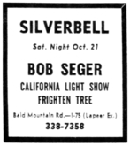 Bob Seger / California Light Show / Frighten Tree on Oct 21, 1967 [761-small]
