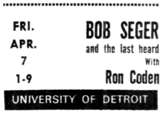 Bob Seger / Ron Conden on Apr 7, 1967 [764-small]