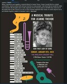 Sheldon Concert Hall presents A Musical Tribute for Jeanne Trevor on Jan 8, 2023 [859-small]