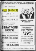 The Mills Brothers on Oct 3, 1978 [861-small]