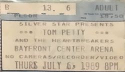 Tom Petty And The Heartbreakers / The Replacements on Jul 6, 1989 [862-small]