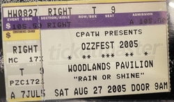 Ozzfest 2005 and Black Sabbath with Iron Maiden, Mudvayne, and 18 more… at Glen Helen Amphitheater (August 20, 2005) on Aug 27, 2005 [083-small]