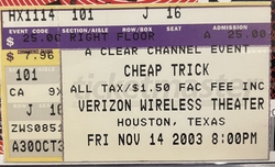 Cheap Trick / Wayne Kramer on Nov 14, 2003 [109-small]