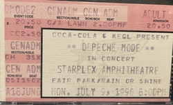 Depeche Mode / Nitzer Ebb on Jul 8, 1990 [126-small]