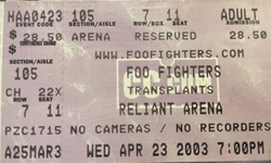 Foo Fighters / The Transplants on Apr 23, 2003 [142-small]