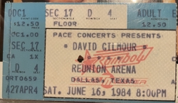 David Gilmour on Jun 16, 1984 [147-small]