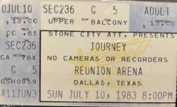 Journey / Bryan Adams / Steve Perry on Jul 10, 1983 [170-small]
