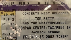 Tom Petty And The Heartbreakers / Jackson Browne on Nov 15, 2002 [241-small]