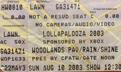 Lollapalooza: Jane's Addiction, Queens of the Stone Age, The Distillers, Incubus, and 3 more… at Cynthia Woods Mitchell Pavilion on Aug 10, 2003 [246-small]
