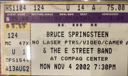 Bruce Springsteen & The E Street Band on Nov 4, 2002 [293-small]