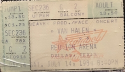 Van Halen / The Velcros on Jul 14, 1984 [323-small]
