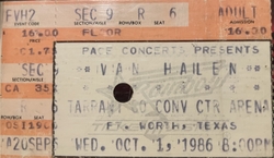 Van Halen / Bachman-Turner Overdrive on Oct 1, 1986 [324-small]