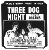 Three Dog Night / Dreams on Jan 23, 1971 [348-small]