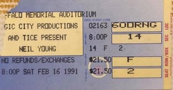 Neil Young & Crazy Horse / Sonic Youth / Social Distortion on Feb 16, 1991 [413-small]