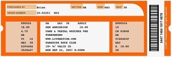 tags: Turbonegro, Boston, Massachusetts, United States, Ticket, Paradise Rock Club - Turbonegro / Mondo Generator on Sep 24, 2007 [431-small]