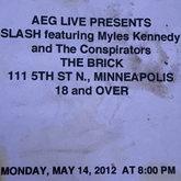 Slash / Brand New Sin / Hillbilly Herald on May 14, 2012 [841-small]