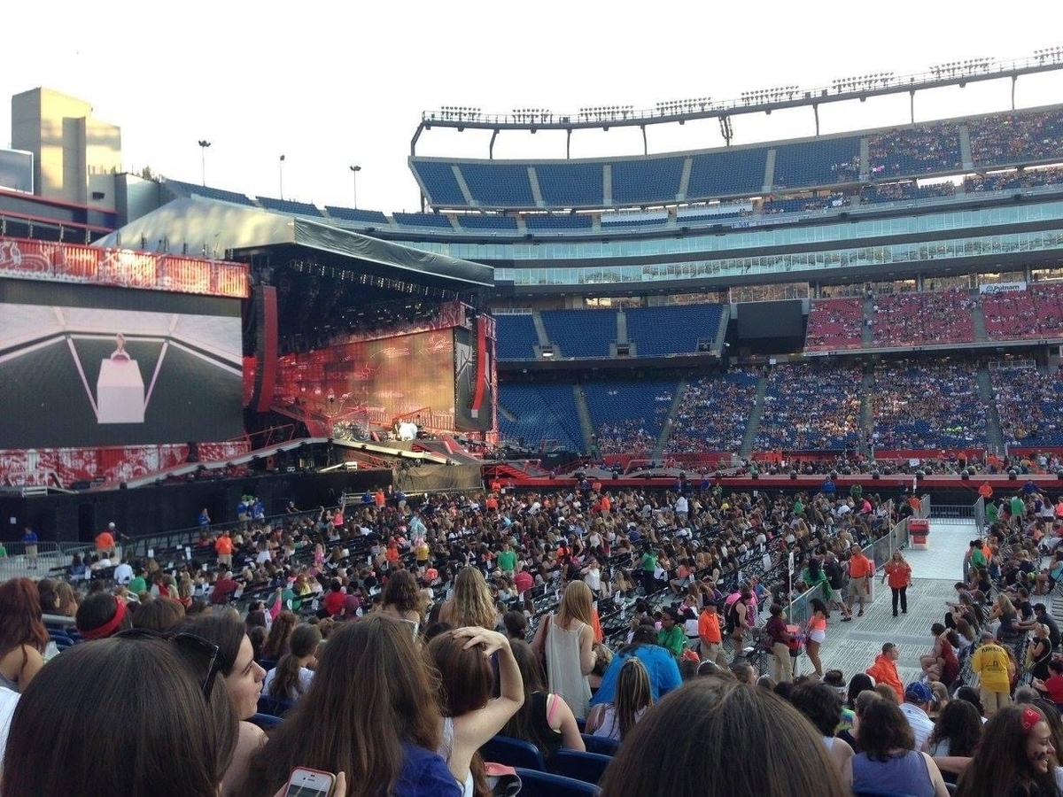 Concert History of Gillette Stadium Foxborough, Massachusetts, United