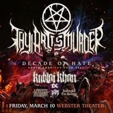 Thy Art Is Murder / Undeath / I Am / Justice for the Damned / Kublai Khan TX on Mar 10, 2023 [163-small]