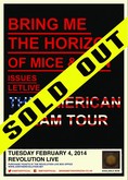 Bring Me The Horizon / Of Mice & Men / letlive. / Issues on Feb 4, 2014 [252-small]