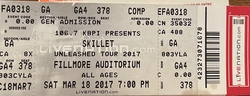 Skillet / Devour the Day on Mar 18, 2017 [308-small]