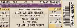 Megadeth / In Flames / Job for a Cowboy / High On Fire / Children Of Bodom on Apr 15, 2008 [331-small]