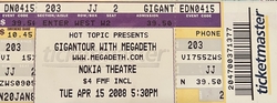 Megadeth / In Flames / Children Of Bodom / Job for a Cowboy / High On Fire on Apr 15, 2008 [331-small]