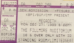 Megadeth on Dec 27, 1999 [335-small]